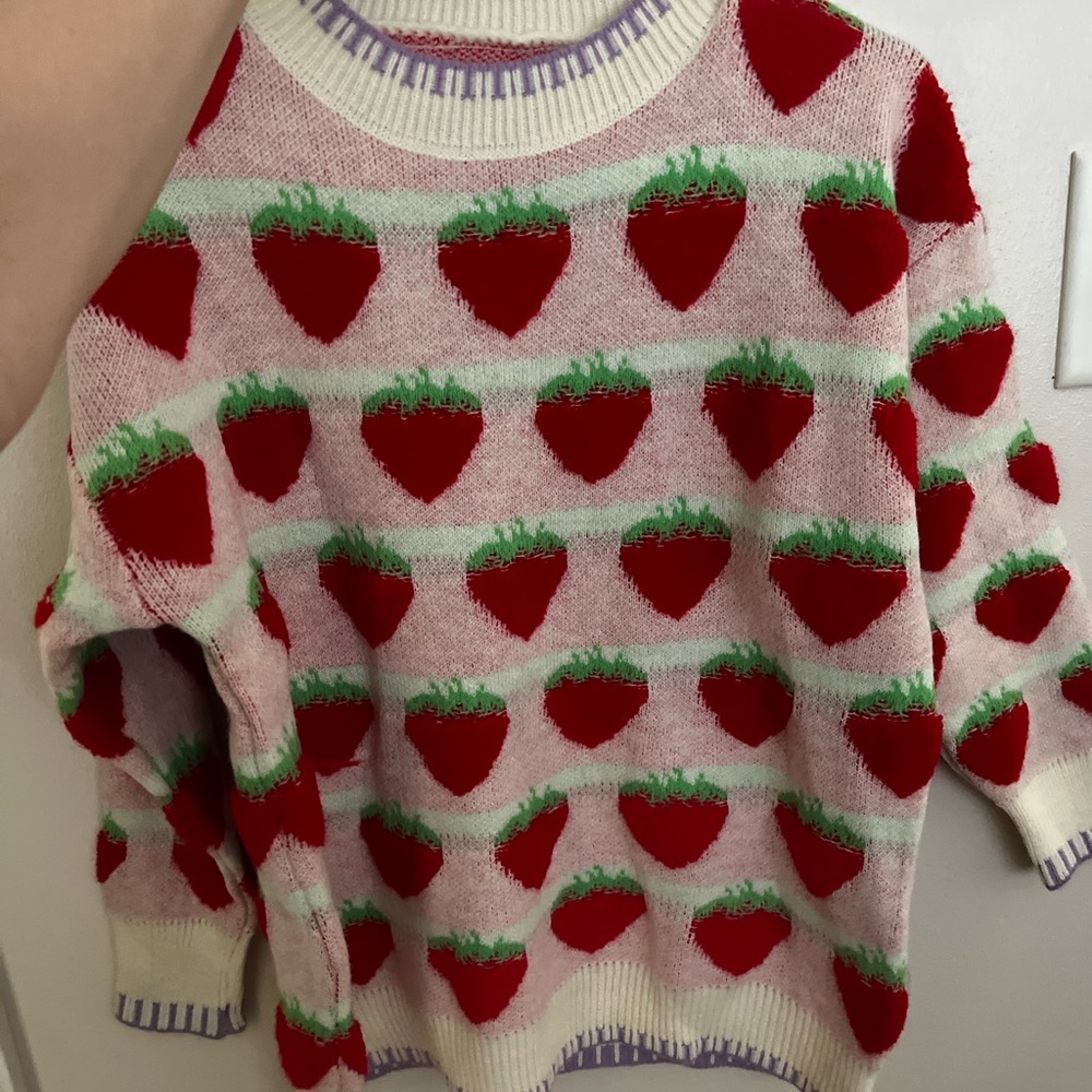 Strawberry Fields Sweater